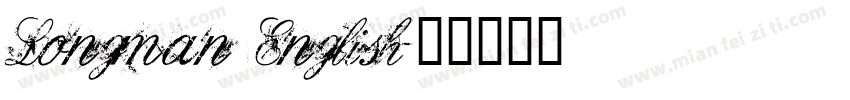 Longman English字体转换